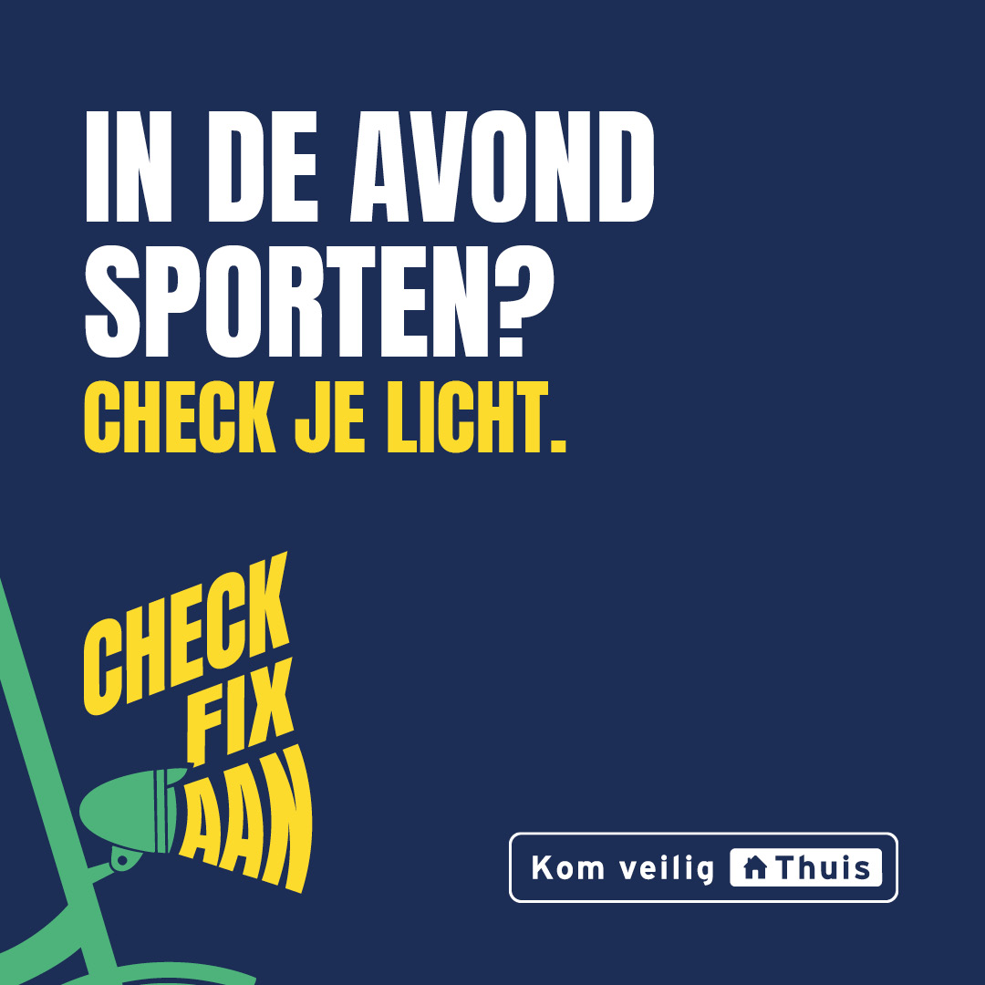 Check je fietsverlichting