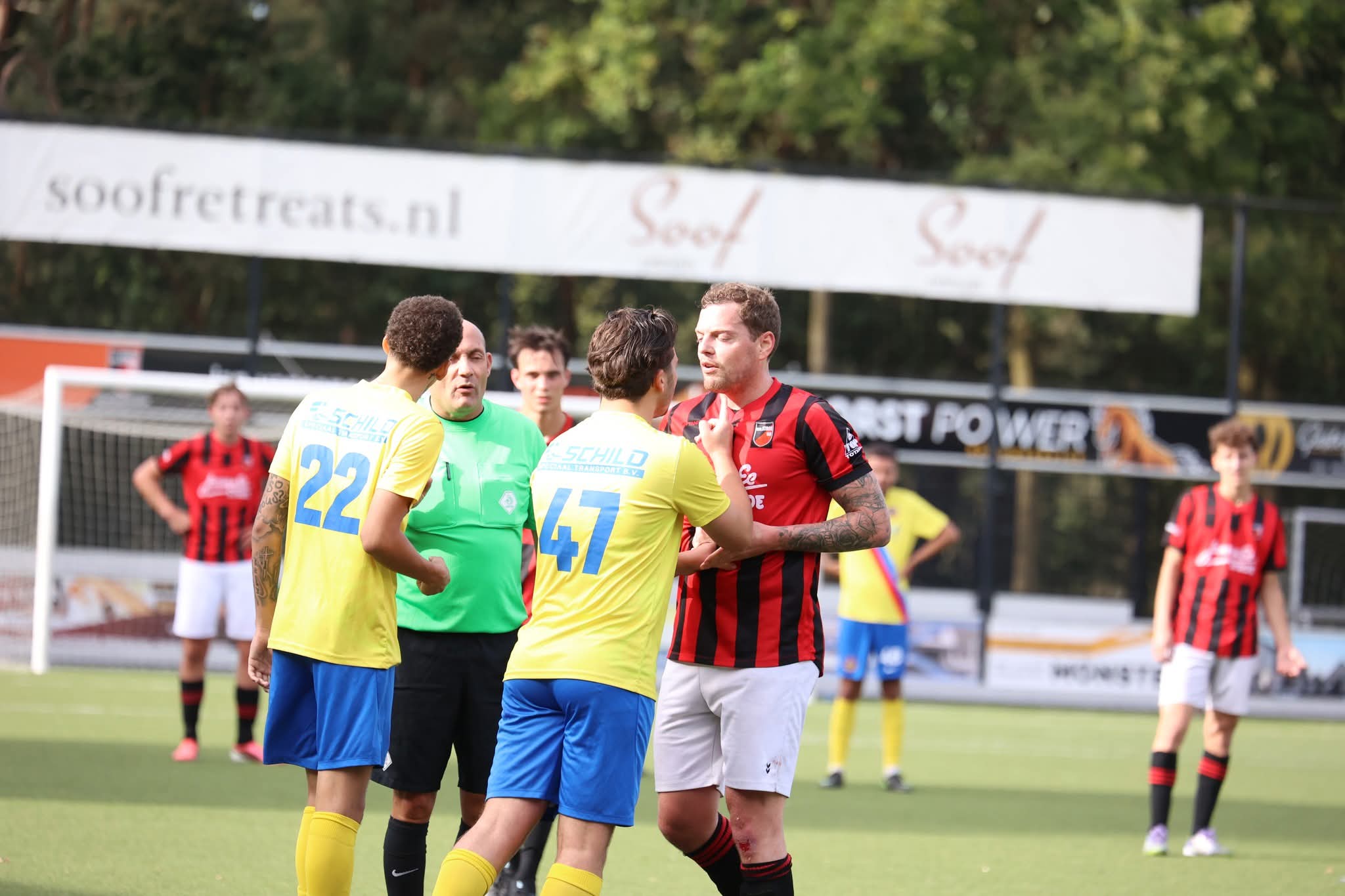 Spektakel en drie punten bij eerste thuisduel  Stroe